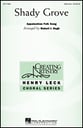 Shady Grove SSAB choral sheet music cover